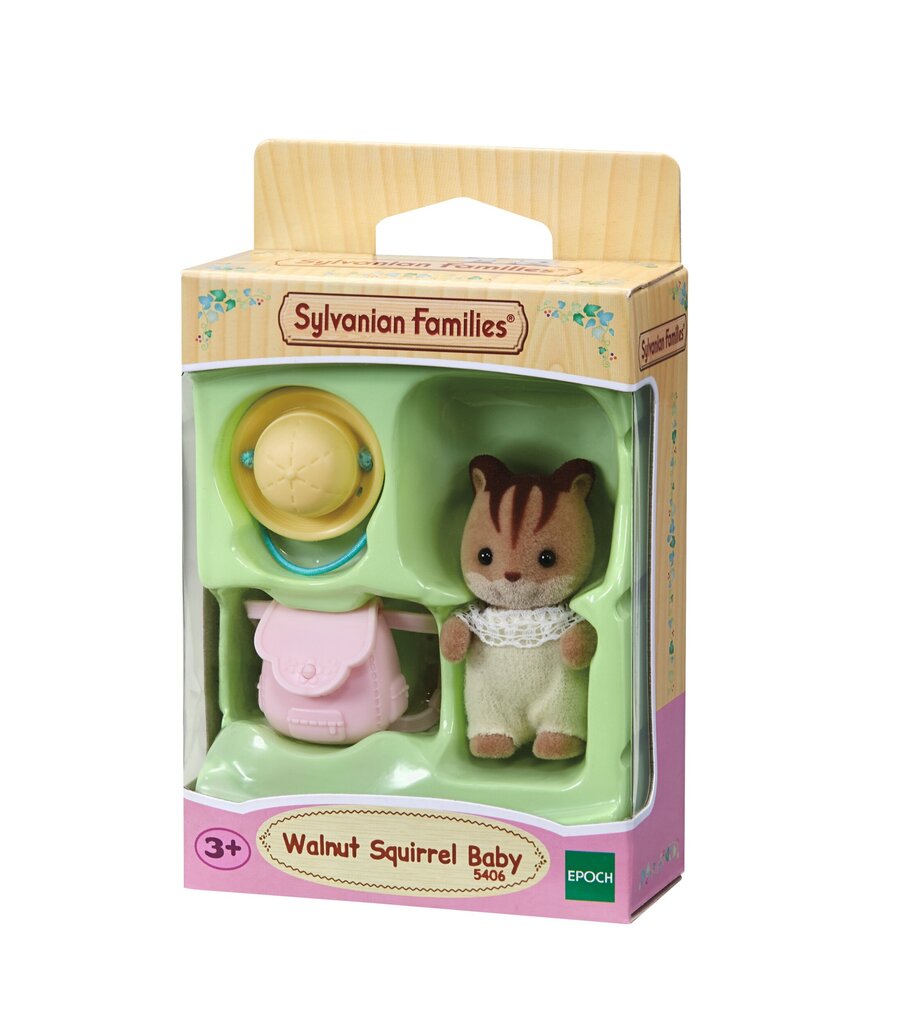 Kujuke Sylvanian Families oravabeebi 05406 цена и информация | Mänguasjad tüdrukutele | hansapost.ee