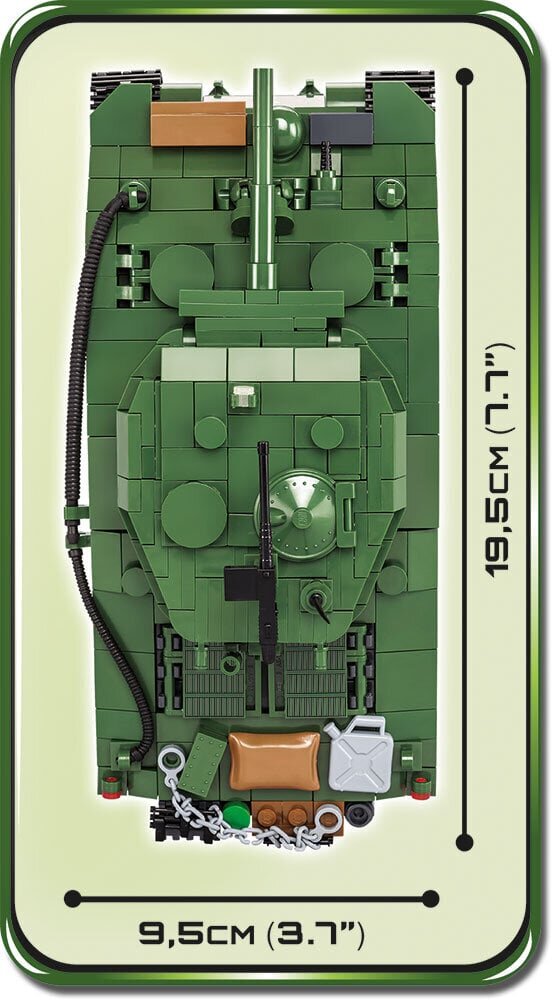 Konstruktor Cobi HC II maailmasõda Sherman M4AE2 Jumbo 2joon.2550, 720 d. цена и информация | Klotsid ja konstruktorid | hansapost.ee