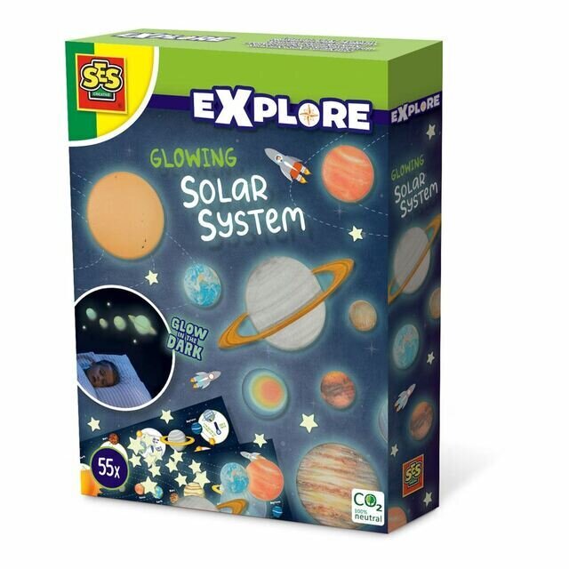 Valgustatud päikesesüsteem Ses Explore цена и информация | Arendavad laste mänguasjad | hansapost.ee