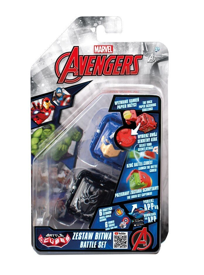Mäng Cobi Battle Cubes Avengers 002451 цена и информация | Lauamängud ja mõistatused perele | hansapost.ee