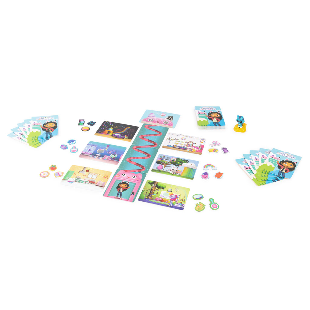 Stalo mäng Spinmaster Games Gabbys Dollhouse, 6067191 hind ja info | Lauamängud ja mõistatused perele | hansapost.ee