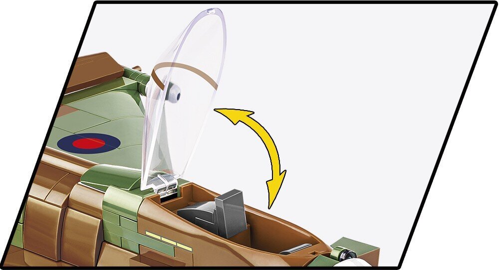 Konstruktor Cobi Klocki Eurofighter Typhoon FGR4, 577 hind ja info | Klotsid ja konstruktorid | hansapost.ee