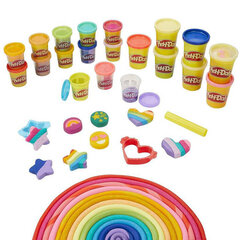 набор для творчества - play-doh ciastolina веселые цвета цена и информация | Принадлежности для рисования, лепки | hansapost.ee