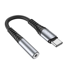 Audio adapter Hoco LS33 Type-C to 3.5 mm, hall hind ja info | USB adapterid ja jagajad | hansapost.ee