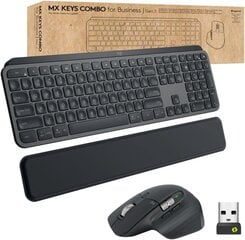Logitech MX Keys Combo Gen 2 Graphite (920-010933) hind ja info | Klaviatuurid | hansapost.ee