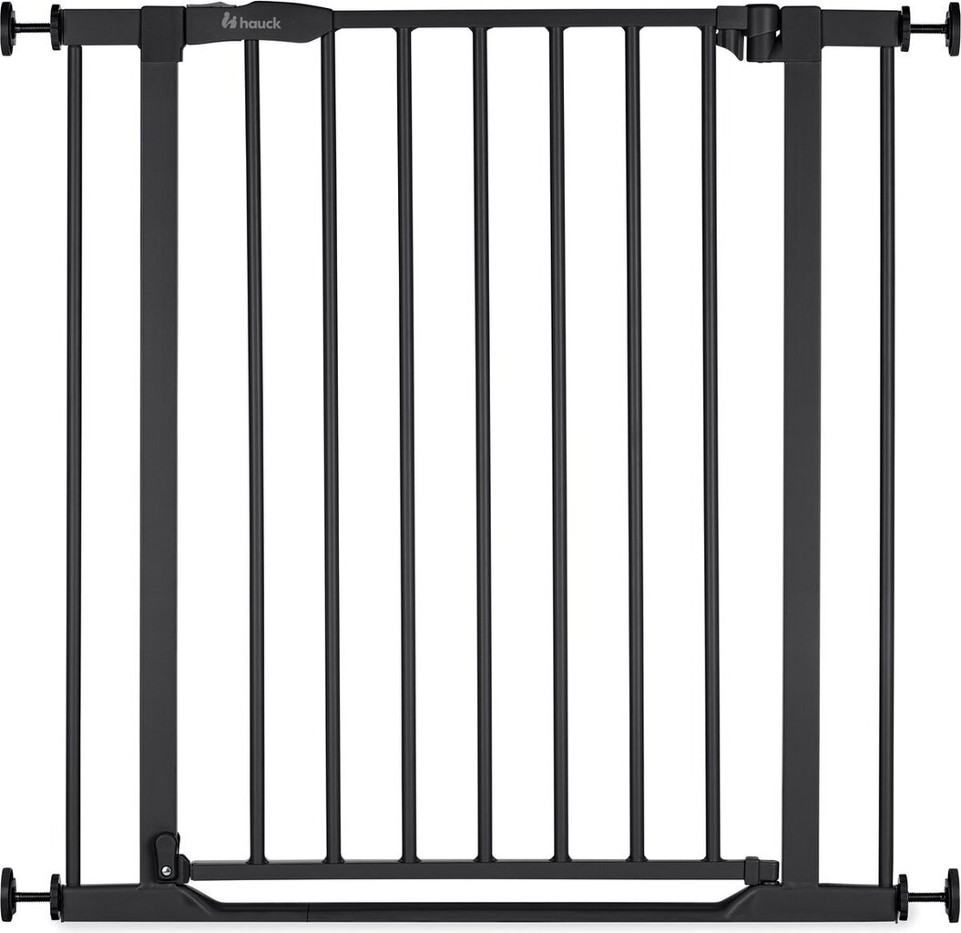 Turvavärav Hauck Clear Step Gate 2, 75 cm, black цена и информация | Ohutustarvikud lastele | hansapost.ee