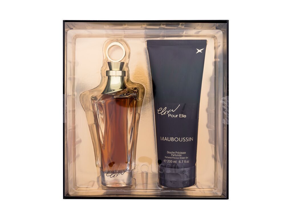 Komplekt Mauboussin Elixir Pour Elle naistele: parfüümvesi EDP, 100 ml + dušigeel, 200 ml цена и информация | Parfüümid naistele | hansapost.ee