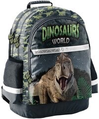 Koolikott Paso Dinosaurs World цена и информация | Школьные рюкзаки, спортивные сумки | hansapost.ee