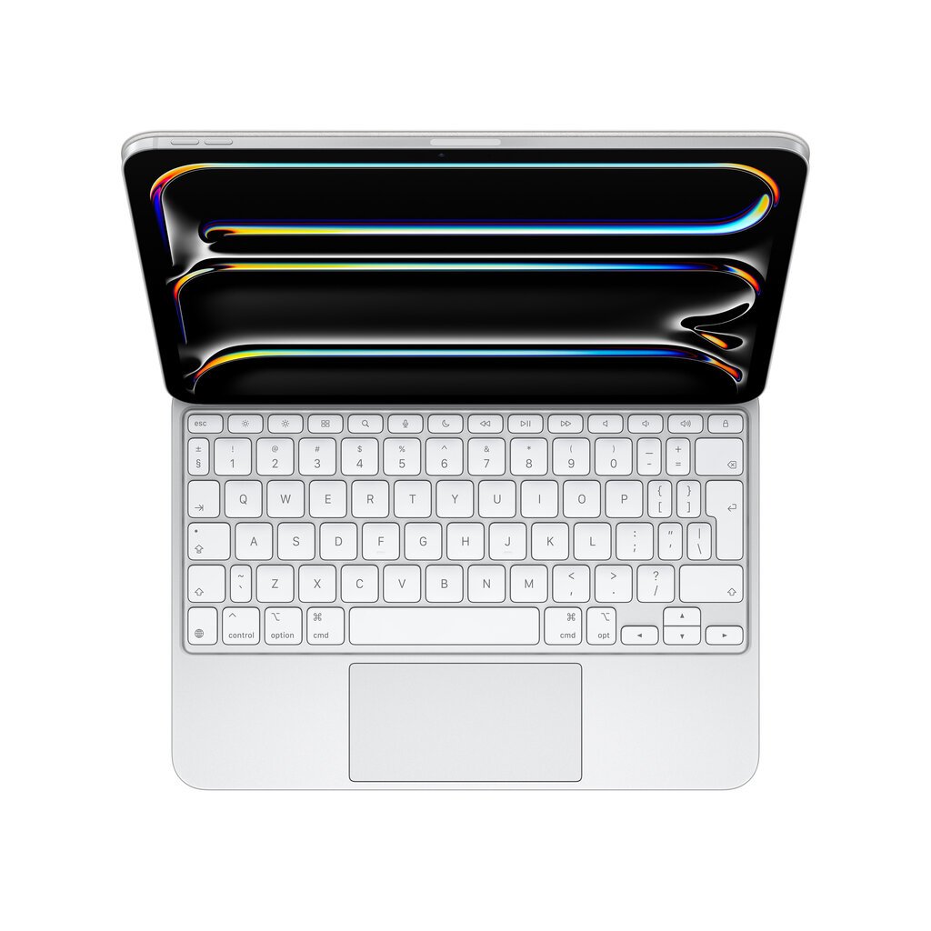 Magic Keyboard for iPad Pro 11‑inch (M4) - International Russian - White MWR03RS/A hind ja info | Tahvelarvuti ümbrised ja kaaned | hansapost.ee