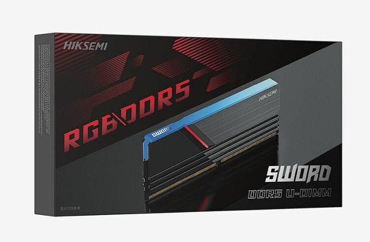 Hiksemi Sword RGB (HS-DIMM-U100(STD)/HSC516U64A04Z5/SWORD) цена и информация | Operatiivmälu | hansapost.ee