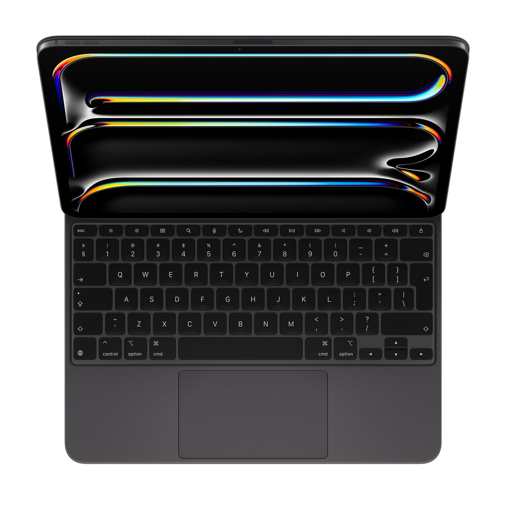 Magic Keyboard for iPad Pro 13‑inch (M4) - International Russian - Black MWR53RS/A цена и информация | Tahvelarvuti ümbrised ja kaaned | hansapost.ee