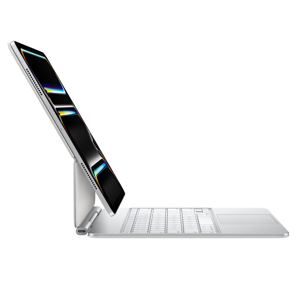 Magic Keyboard for iPad Pro 13‑inch (M4) - International English - White MWR43Z/A hind ja info | Tahvelarvuti ümbrised ja kaaned | hansapost.ee