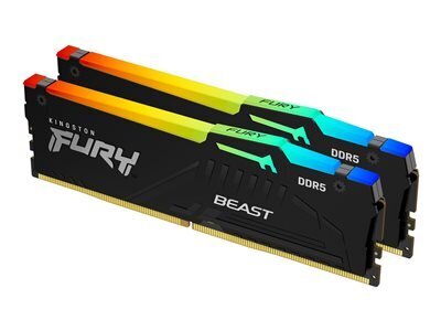 Kingston Fury Beast RGB (KF564C32BBAK2-32) цена и информация | Operatiivmälu | hansapost.ee