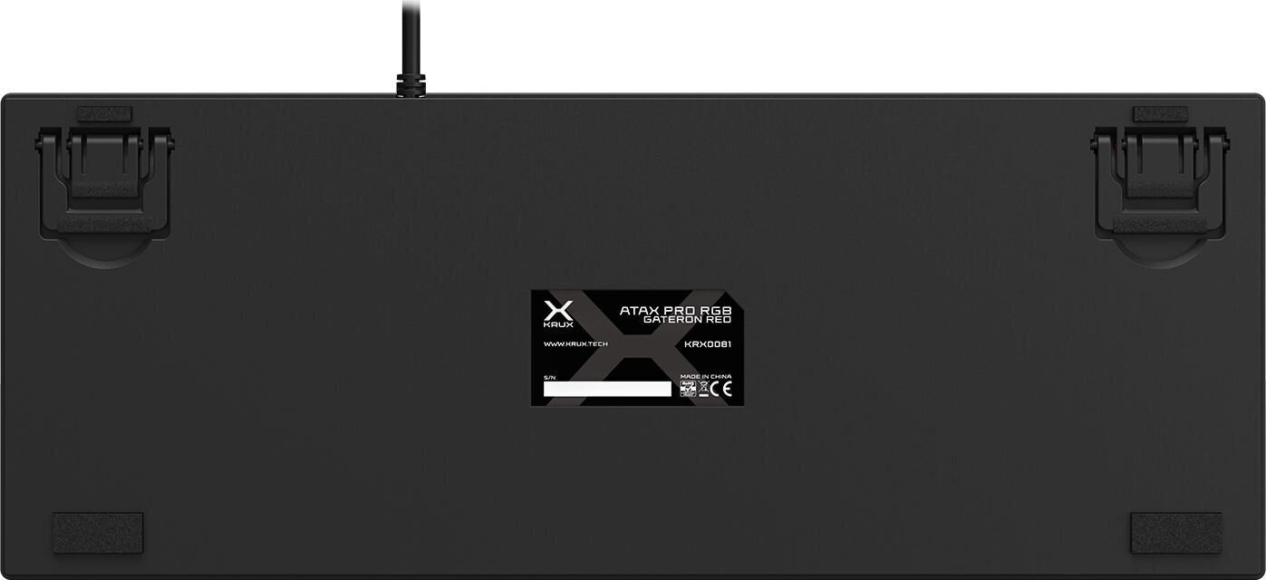 Krux Atax Pro Gateron Blue (KRX0079) цена и информация | Klaviatuurid | hansapost.ee