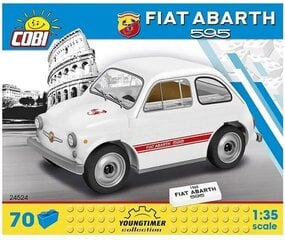 Konstruktor Cobi Fiat Abarth, 70 tk hind ja info | Klotsid ja konstruktorid | hansapost.ee