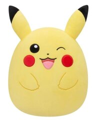 SQUISHMALLOWS POKEMON мягкая игрушка Winking Pikachu, 35 cм цена и информация | Атрибутика для игроков | hansapost.ee