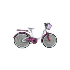 Laste jalgratas Viky Love 14", valge/roosa hind ja info | Jalgrattad | hansapost.ee