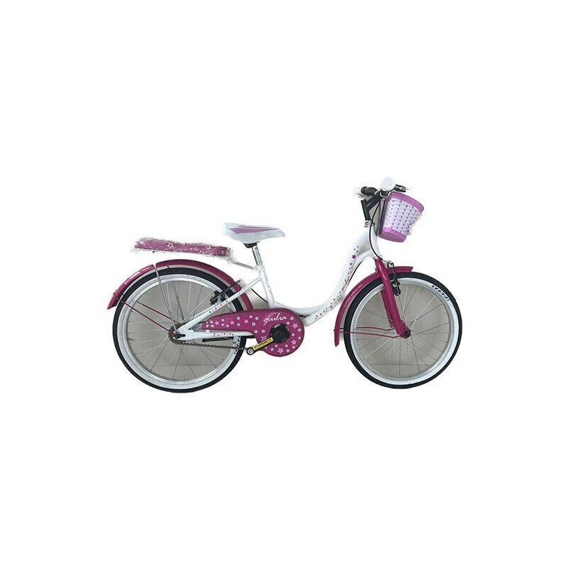 Laste jalgratas Viky Love 14", valge/roosa цена и информация | Jalgrattad | hansapost.ee
