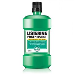 Жидкость для полоскания рта Listerine Freshburst 500 мл цена и информация | Для ухода за зубами | hansapost.ee