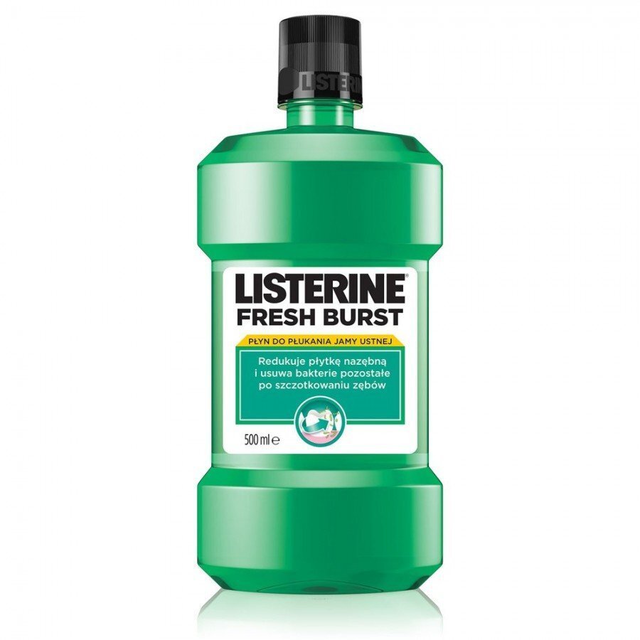 Suuloputusvedelik Listerine Freshburst 500 ml цена и информация | Hambaharjad, hampapastad ja suuloputusvedelikud | hansapost.ee