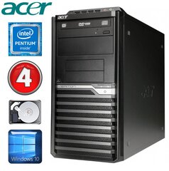 Acer Veriton M4610G MT G640 4GB 250GB DVD WIN10Pro цена и информация | Стационарные компьютеры | hansapost.ee