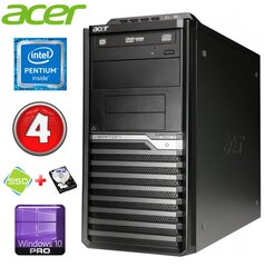 Lauaarvuti Acer Veriton M4610G MT G630 4GB 120GB+500GB DVD WIN10Pro hind ja info | Lauaarvutid | hansapost.ee