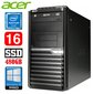 Lauaarvuti Acer Veriton M4610G MT G630 16GB 480SSD DVD WIN10Pro цена и информация | Lauaarvutid | hansapost.ee