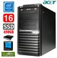 Lauaarvuti Acer Veriton M4610G MT G630 16GB 480SSD+1TB GT1030 2GB DVD WIN10 hind ja info | Lauaarvutid | hansapost.ee