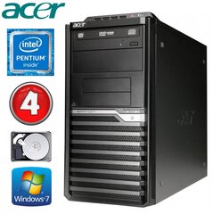 Acer Veriton M4610G MT G630 4GB 250GB DVD WIN7Pro цена и информация | Стационарные компьютеры | hansapost.ee