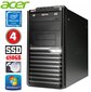 Acer Veriton M4610G MT G630 4GB 480GB+2TB DVD WIN7Pro цена и информация | Lauaarvutid | hansapost.ee
