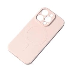 Совместимый с MagSafe силиконовый чехол для iPhone 15 Силиконовый чехол - розовый цена и информация | Чехлы для телефонов | hansapost.ee