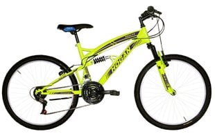 Горный велосипед Henry Hogan 26 дюймов, желтый цвет цена и информация | Hogan Спорт, досуг, туризм | hansapost.ee