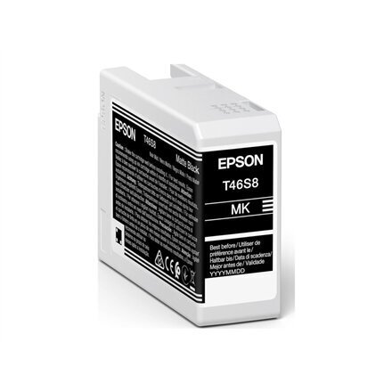 Epson Ink UltraChrome PRO T46S80N Matte Black (C13T46S80N) цена и информация | Tindiprinteri kassetid | hansapost.ee