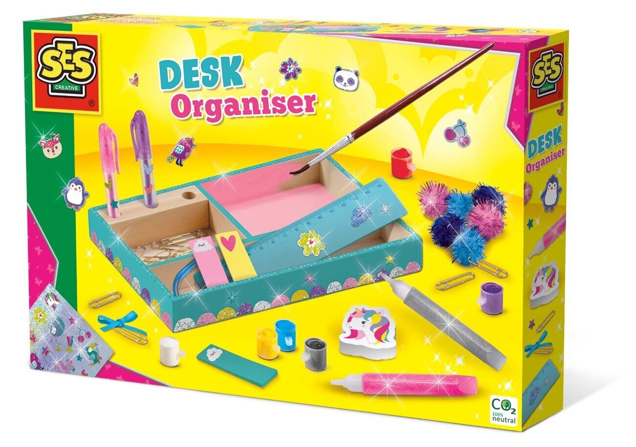 Loominguline komplekt SES Creative Desk Organiser 00109 цена и информация | Arendavad laste mänguasjad | hansapost.ee