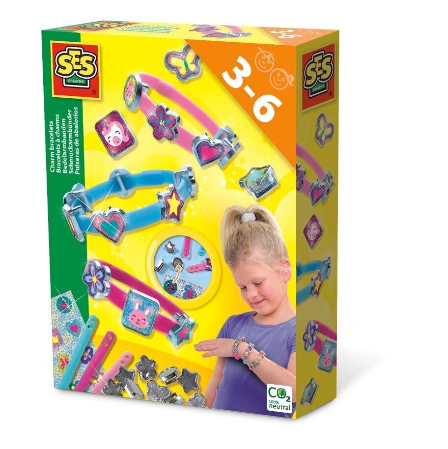 Laste ehete valmistamise komplekt SES Creative 46368 цена и информация | Arendavad laste mänguasjad | hansapost.ee