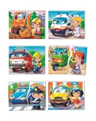 Clementoni Õpin lõbutsedes! Sõidukid ja elukutsed 50765 hind ja info | Arendavad laste mänguasjad | hansapost.ee