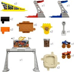 Fisher Price mängukomplekt Blaze And The Monster Machines Mud Pit Race Track hind ja info | Mänguasjad poistele | hansapost.ee