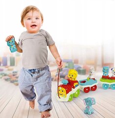 Clementoni Baby interaktiivne rong loomadega hind ja info | Beebide mänguasjad | hansapost.ee