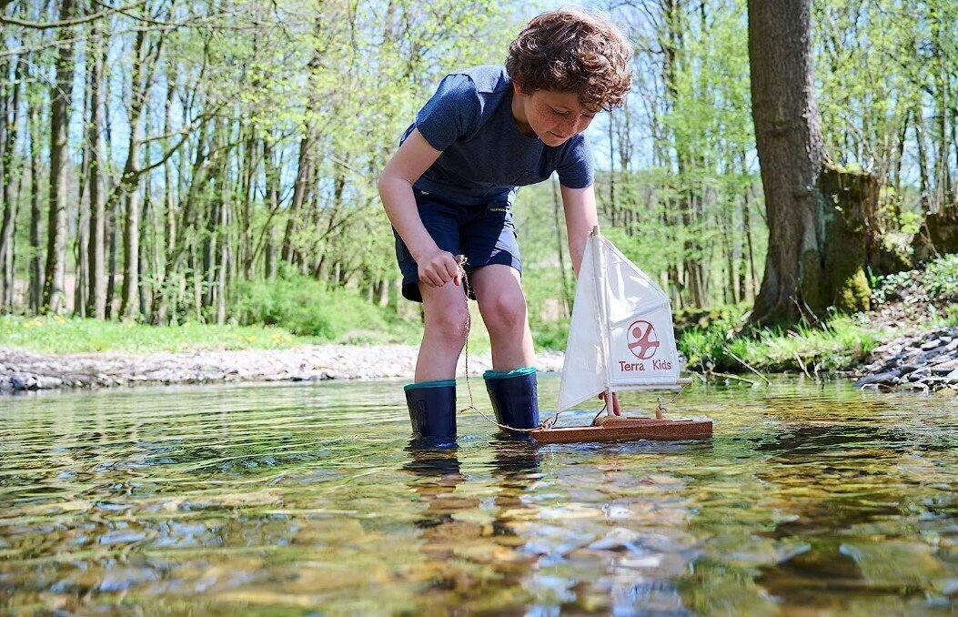 Ehituskomplekt Catamaran Terra Kids Haba цена и информация | Arendavad laste mänguasjad | hansapost.ee