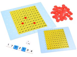 Развивающая настольная игра Мультигра - Мастер умножения цена и информация | Настольные игры | hansapost.ee