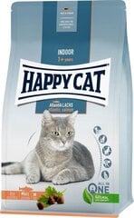 Happy CatIndoor Adult Atlantik-Lachs kassitoit, 4kg цена и информация | Сухой корм для кошек | hansapost.ee