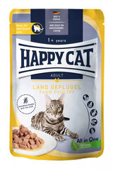 Happy CatMeat in Sauce - Culinary Land-Geflügel konserv kassidele, 24x85g цена и информация | Консервы для кошек | hansapost.ee