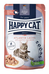 Happy CatMeat in Sauce - Culinary Atlantik-Lachs konserv kassidele, 24x85g цена и информация | Консервы для кошек | hansapost.ee