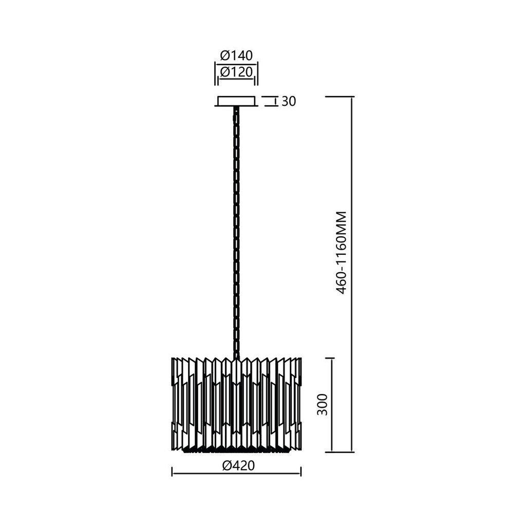 Milagro rippvalgusti Ritz ML0393 price and information | Rippvalgustid | hansapost.ee