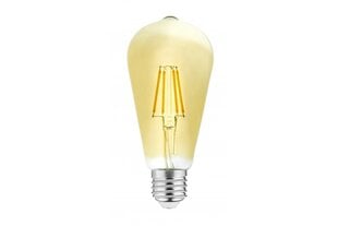 Лампа светодиодная ST64, FILAMENT VINTAGE, E27, 4 Вт, 400 Лм, 3000K, 220-240В, 360° цена и информация | Электрические лампы | hansapost.ee