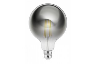 Лампа светодиодная FILAMENT, G125, 2700K, E27, 8,0W, AC220-240V, 360°, 720lm, 70mA, серая цена и информация | Лампочки | hansapost.ee