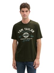 Tom Tailor meeste T-särk, oliiviroheline price and information | T-shirts for men | hansapost.ee