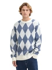 Tom Tailor meeste kampsun, sinine-valge price and information | Sweaters for men | hansapost.ee