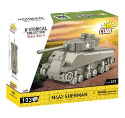 Konstruktor Cobi M4 Sherman, 103 tk hind ja info | Klotsid ja konstruktorid | hansapost.ee