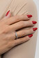 Brilio Silver hõbedane sõrmus tsirkoonidega RI040W цена и информация | Sõrmused | hansapost.ee